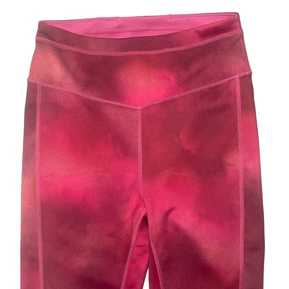 Free People FP Movement Reversible Beat the Heat Leggings Red Combo Size Medium - Picture 6 of 11